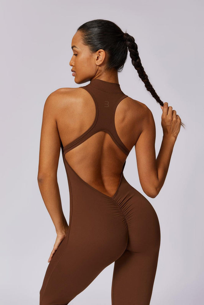 Orion Jumpsuit - Mocha / S